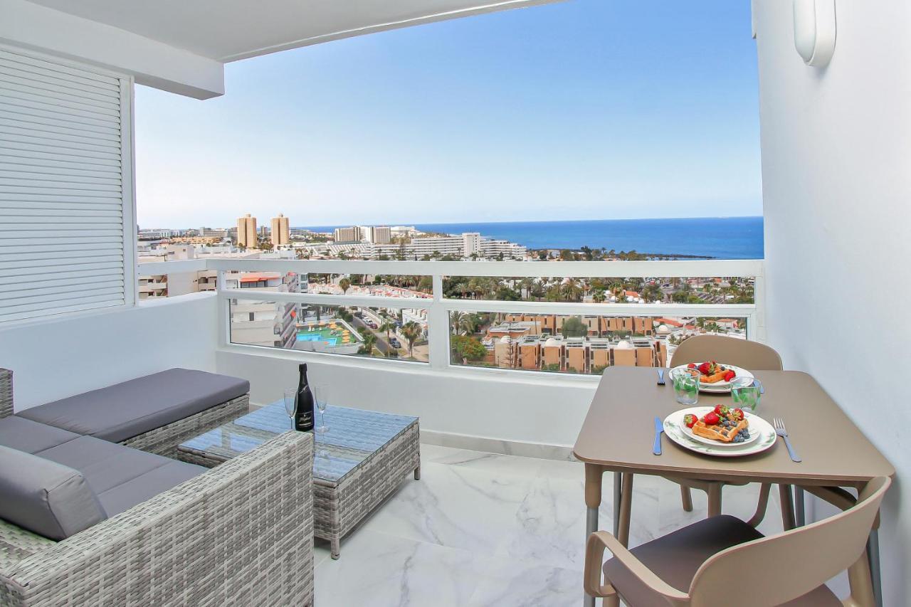 Stylish Modern Studio With Ocean View And Pools, 1001, Ponderosa Playa de las Américas Buitenkant foto